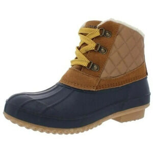 Khombu Womens Dixie Tan Cold Weather Faux Fur Snow Winter Boots NWT Size 6 M